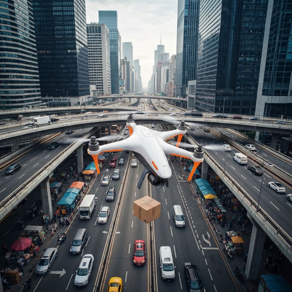 Letzte Meile: Deutschlands erste Drohnenlieferung gestartet